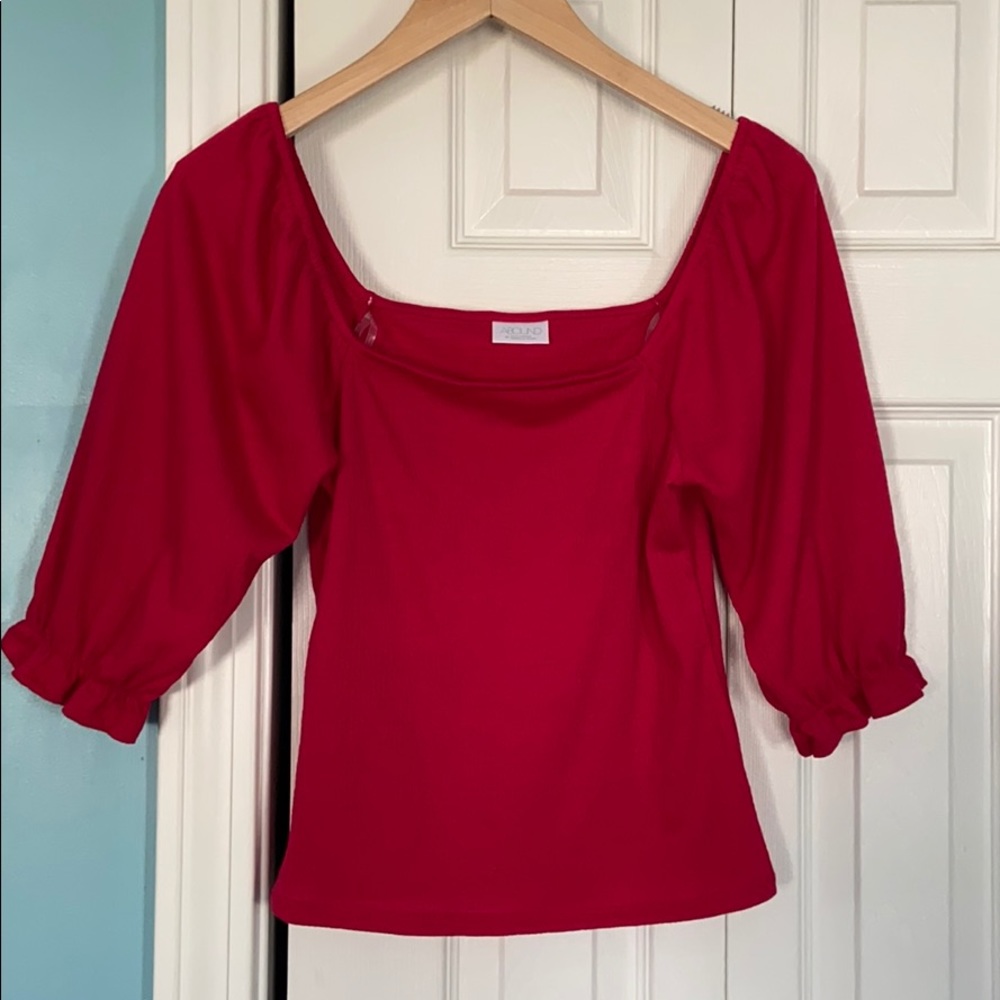 Red Blouse